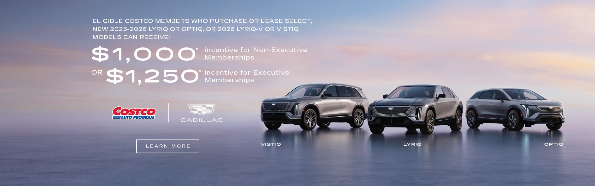 $1,000 incentive for Non-Executive memberships OR $1250 incentive for Executive memberships